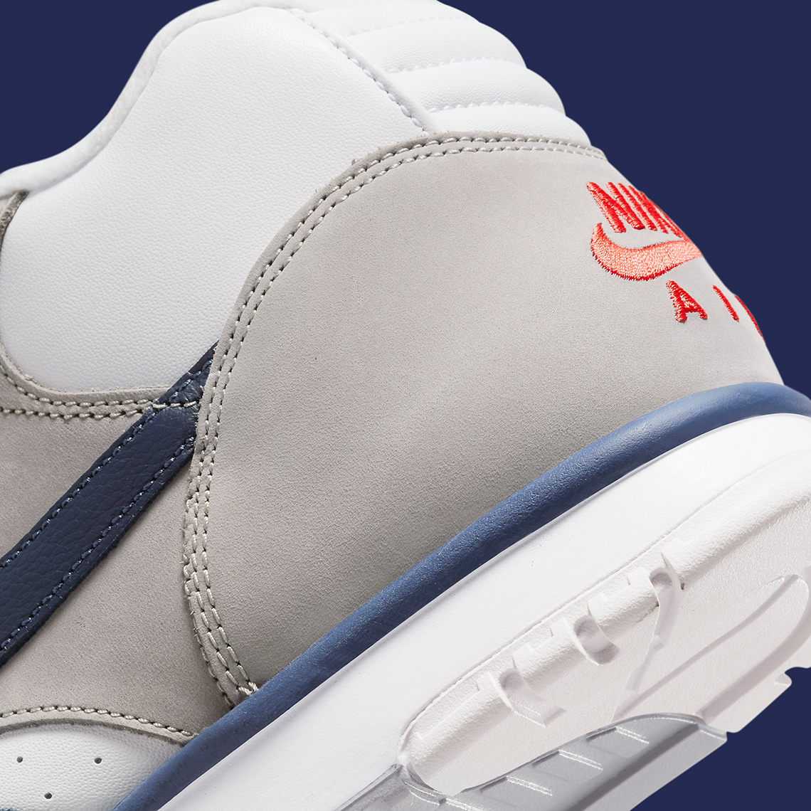 Nike Air Trainer 1 White Grey Navy Red Dm0521 101 3