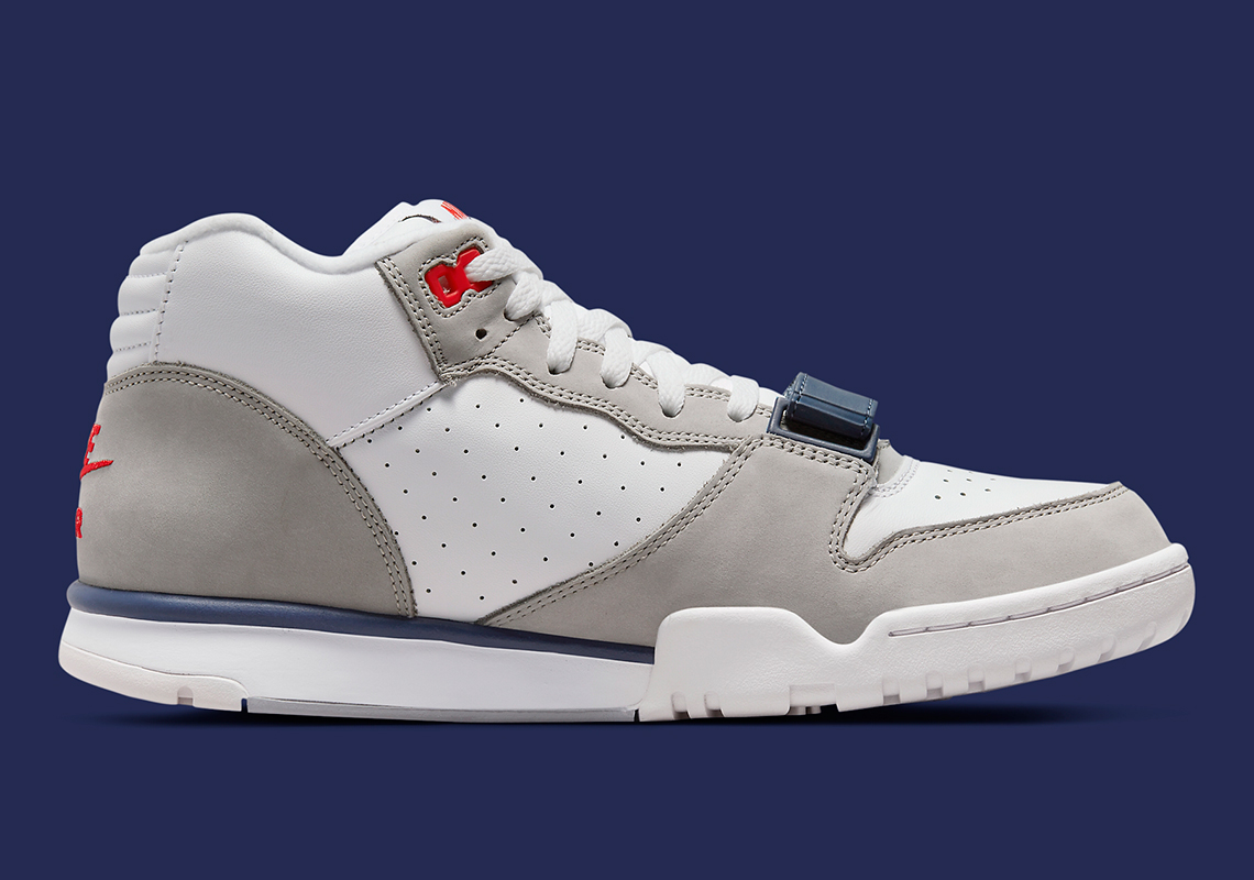 Nike Air Trainer 1 White Grey Navy Red Dm0521 101 7
