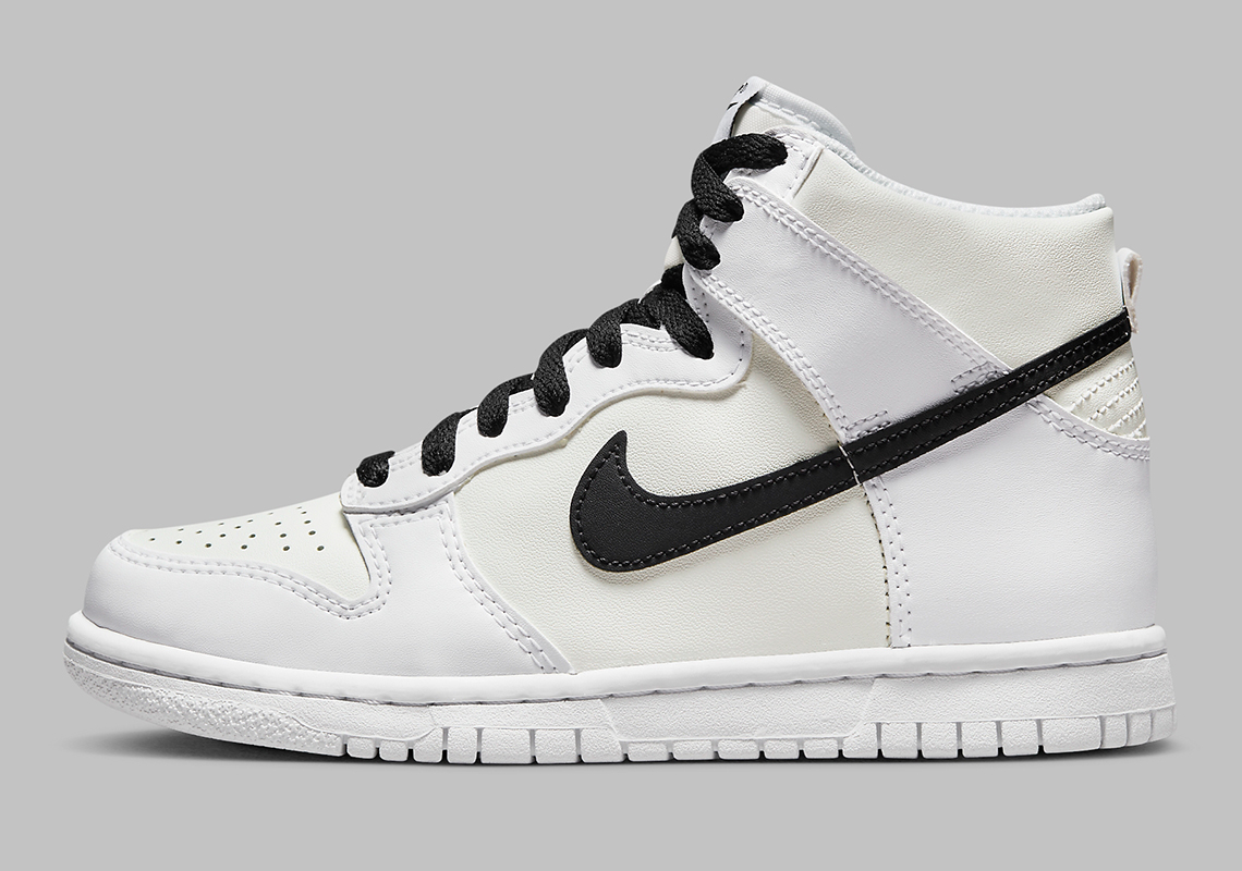 nike dunk high gs white black db2179 108 release date 4