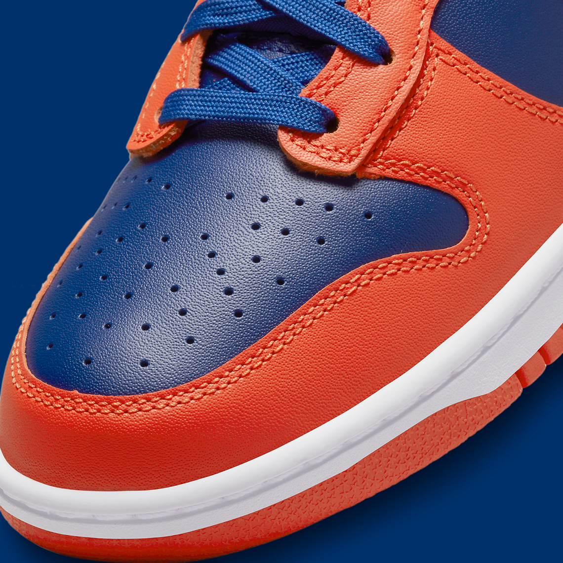 Nike Dunk High Navy Orange DD1399-800 | SneakerNews.com