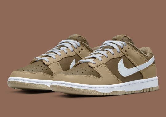 Two Toned Brown Appears On The Nike Dunk Low