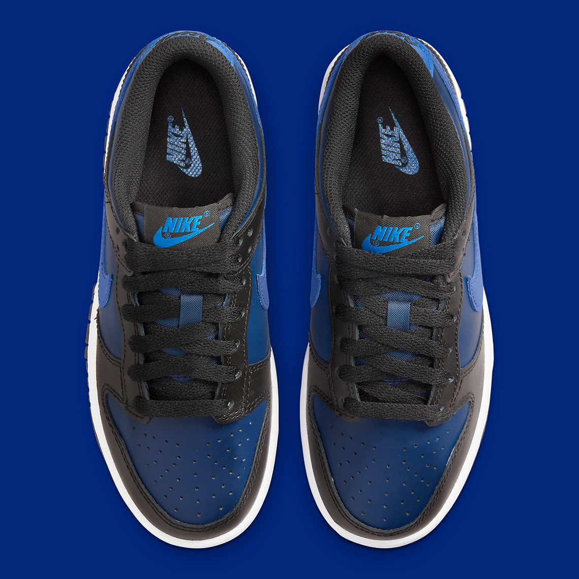 Nike Dunk Low Gs Black Navy Blue Dh9765 402 1