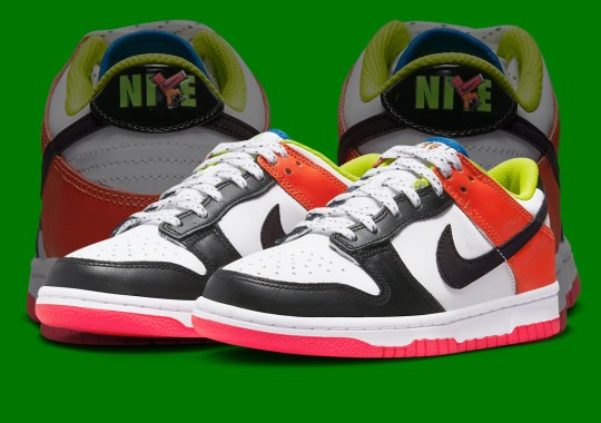 Nike Does Cartwheels In This Playful Dunk Low For Kids