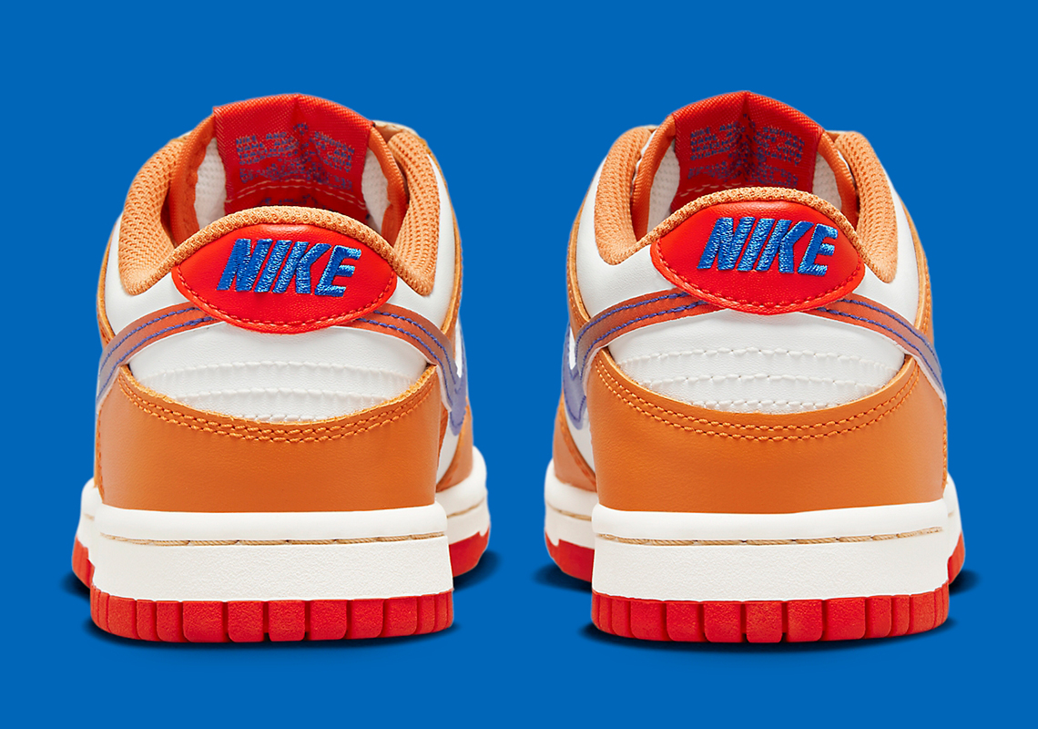 nike orange blue