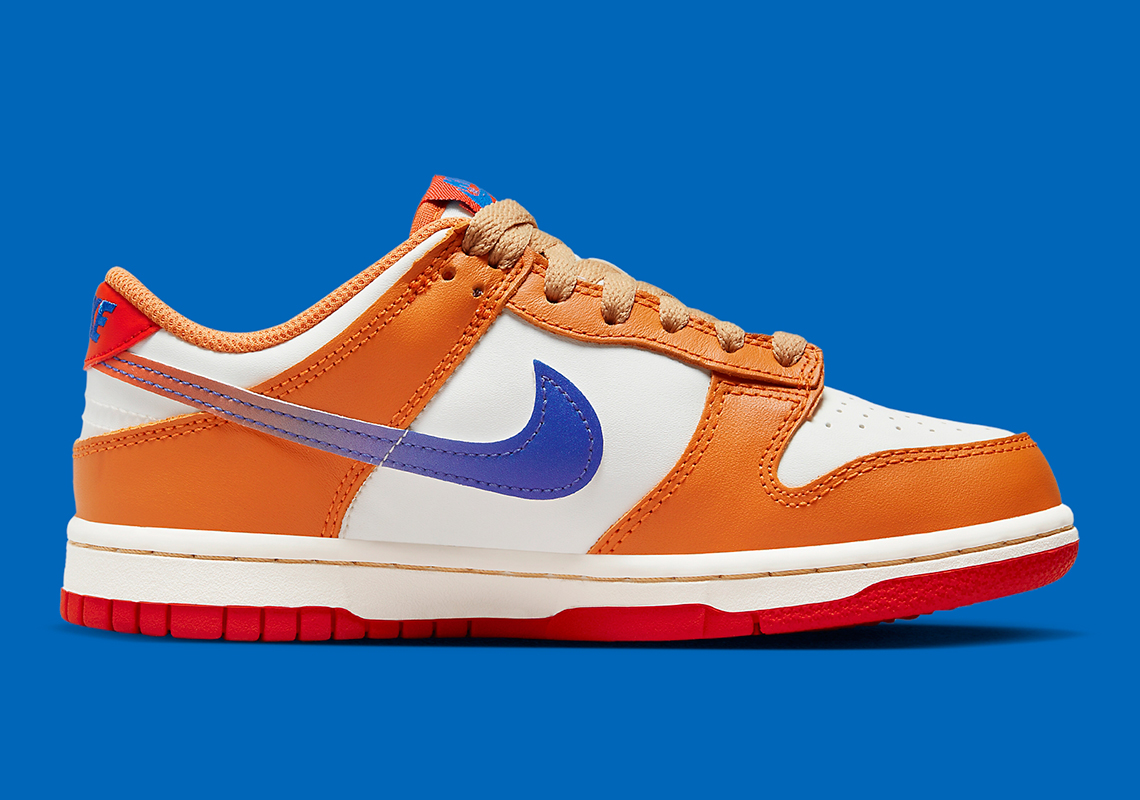 nike dunk legend low gs orange blue DH9765 101 6