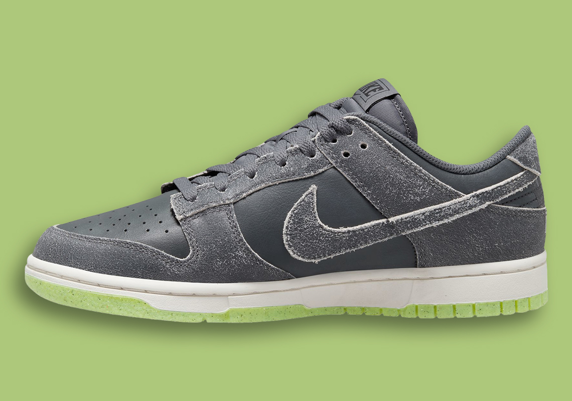 Nike Dunk Low Iron Grey/Phantom/Scream Green DQ7681-001