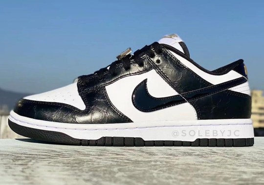 The Nike Dunk Low "Panda 2.0" Arrives With Golden Belt Accessories
