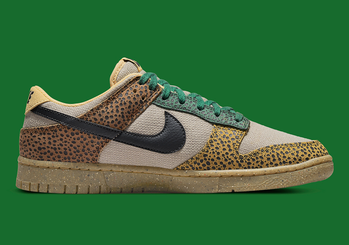 Nike Dunk Low Safari Dx2654 200 Release Date 1