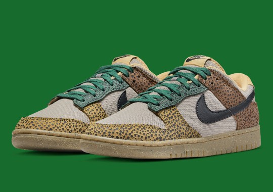 Nike Covers The Dunk Low In Safari Patterns And Colors