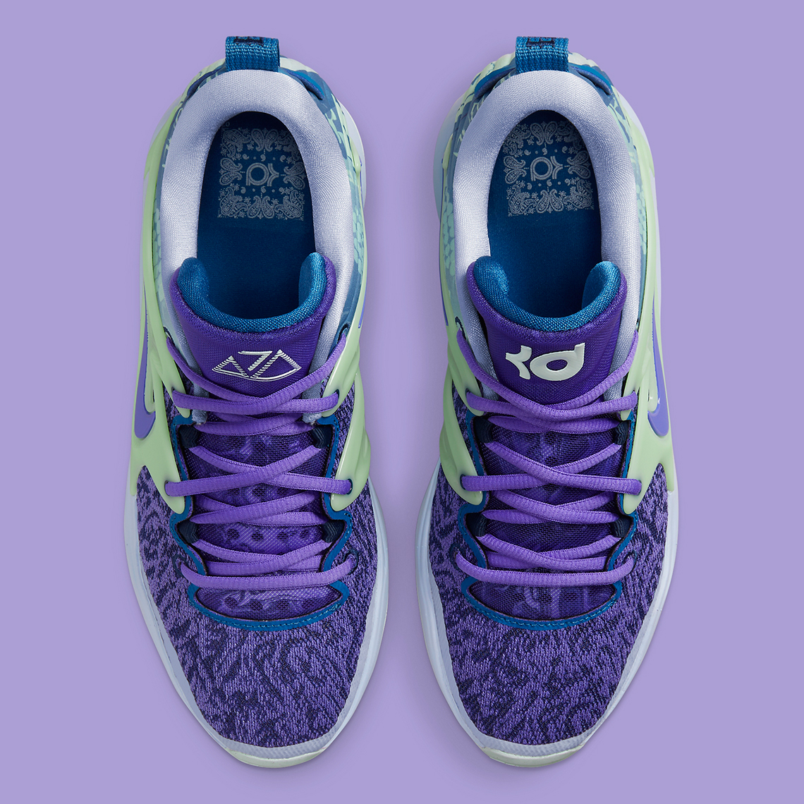 kd purple and blue