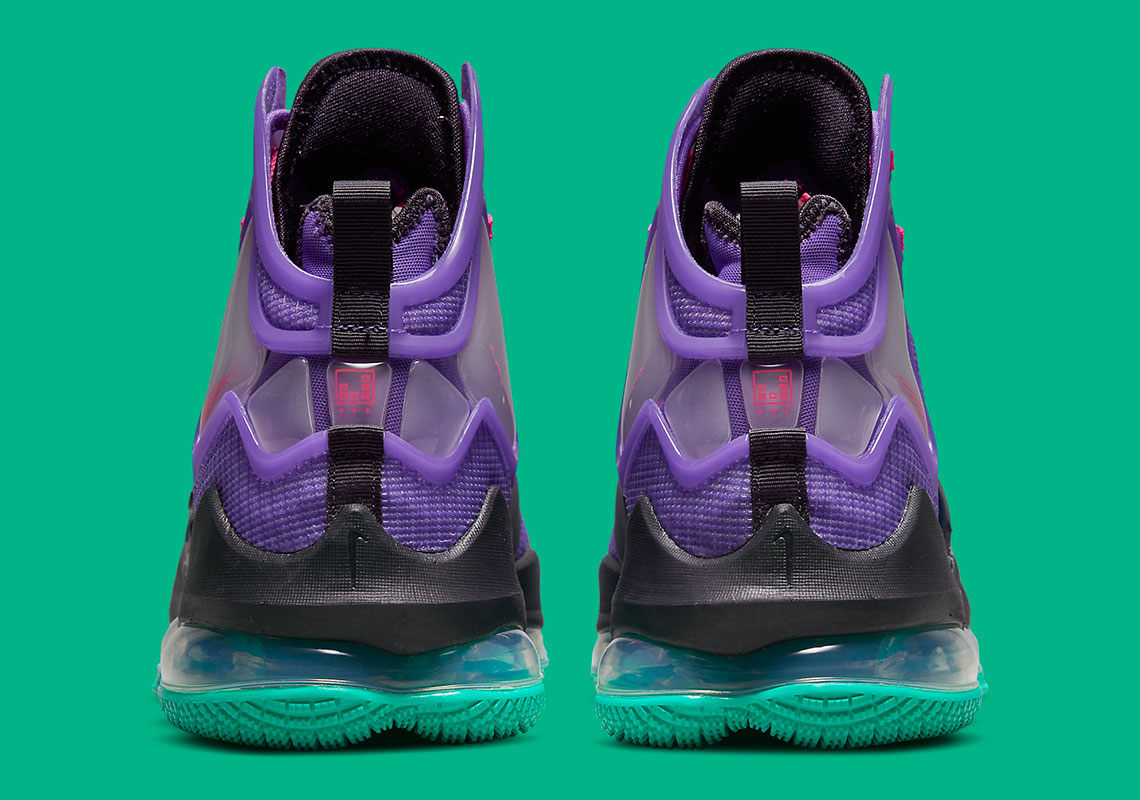 Nike LeBron 19 Purple Teal DC9340-500