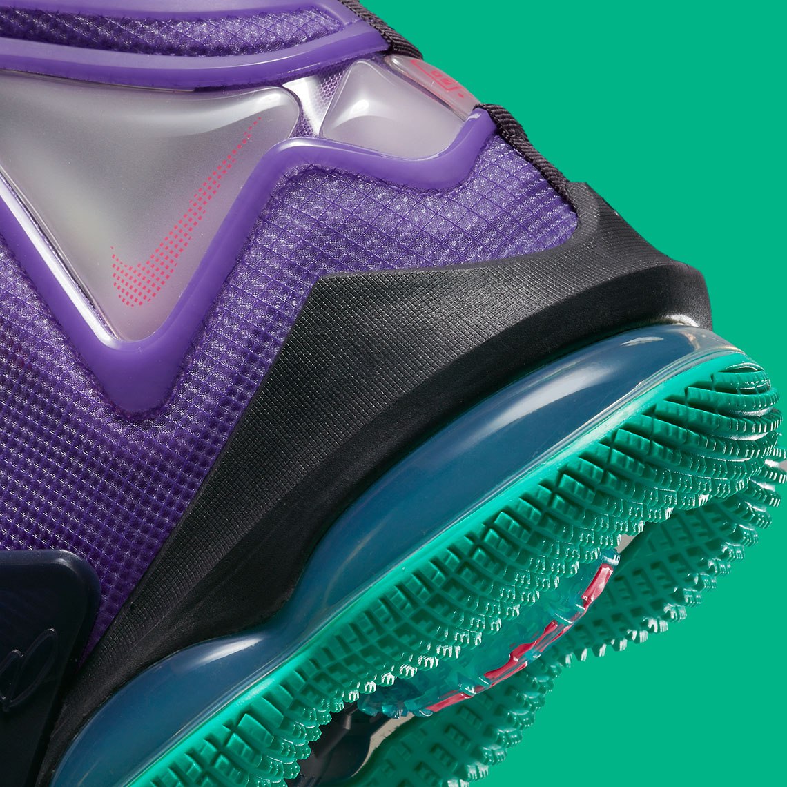 Nike LeBron 19 Purple Teal DC9340-500 