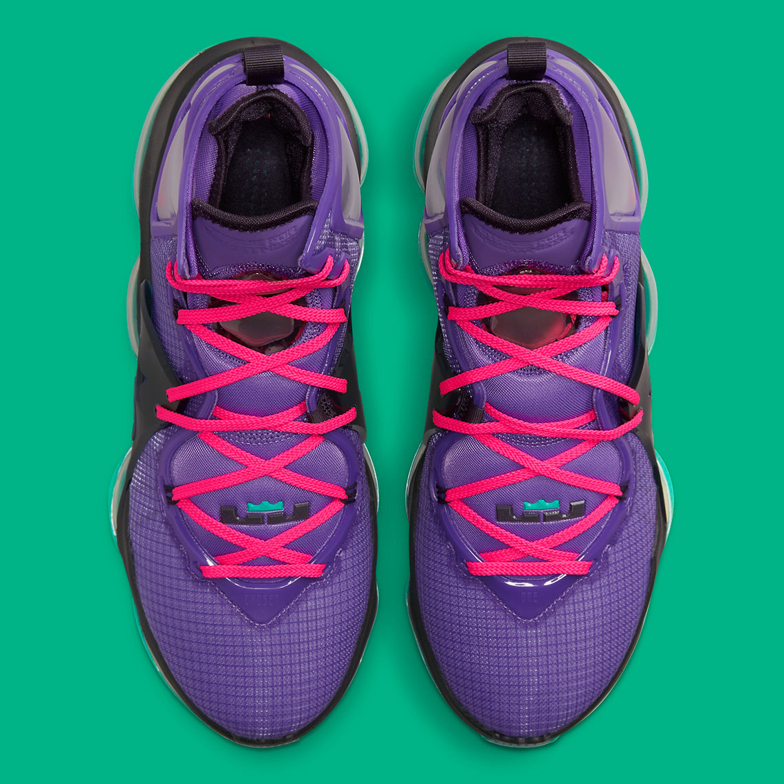 Nike Lebron 19 Purple Teal Dc9340 500 8