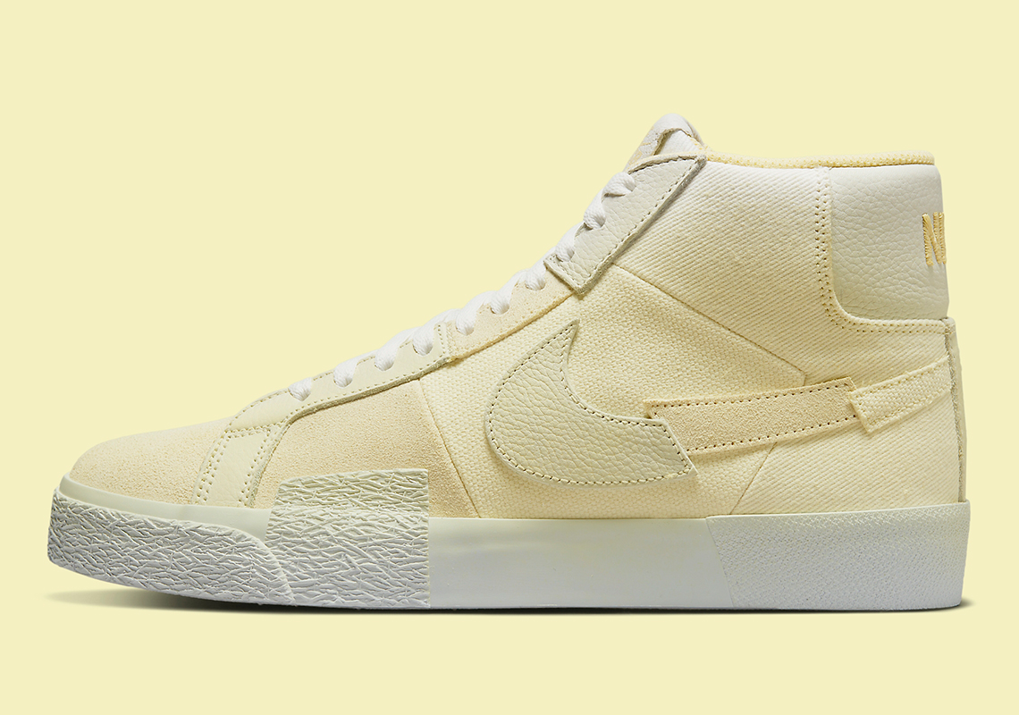 nike sb blazer mid yellow