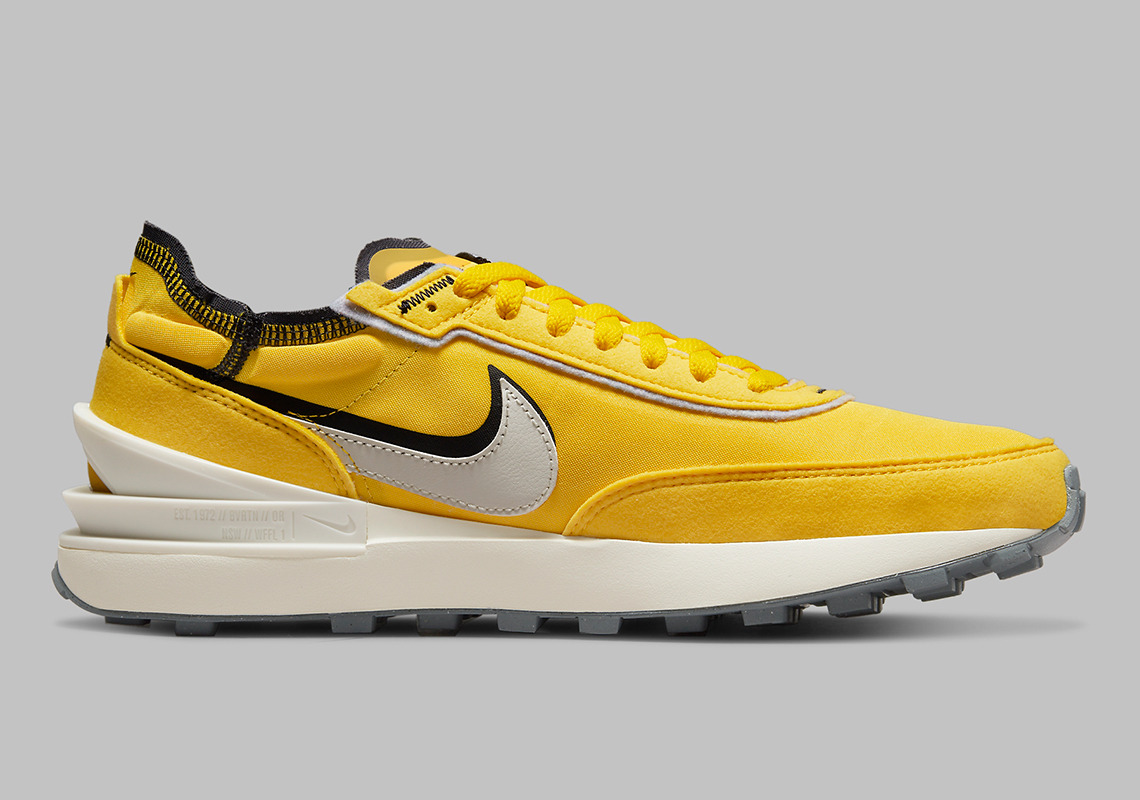 Nike Waffle One Yellow Double Swoosh Do9782 700 4