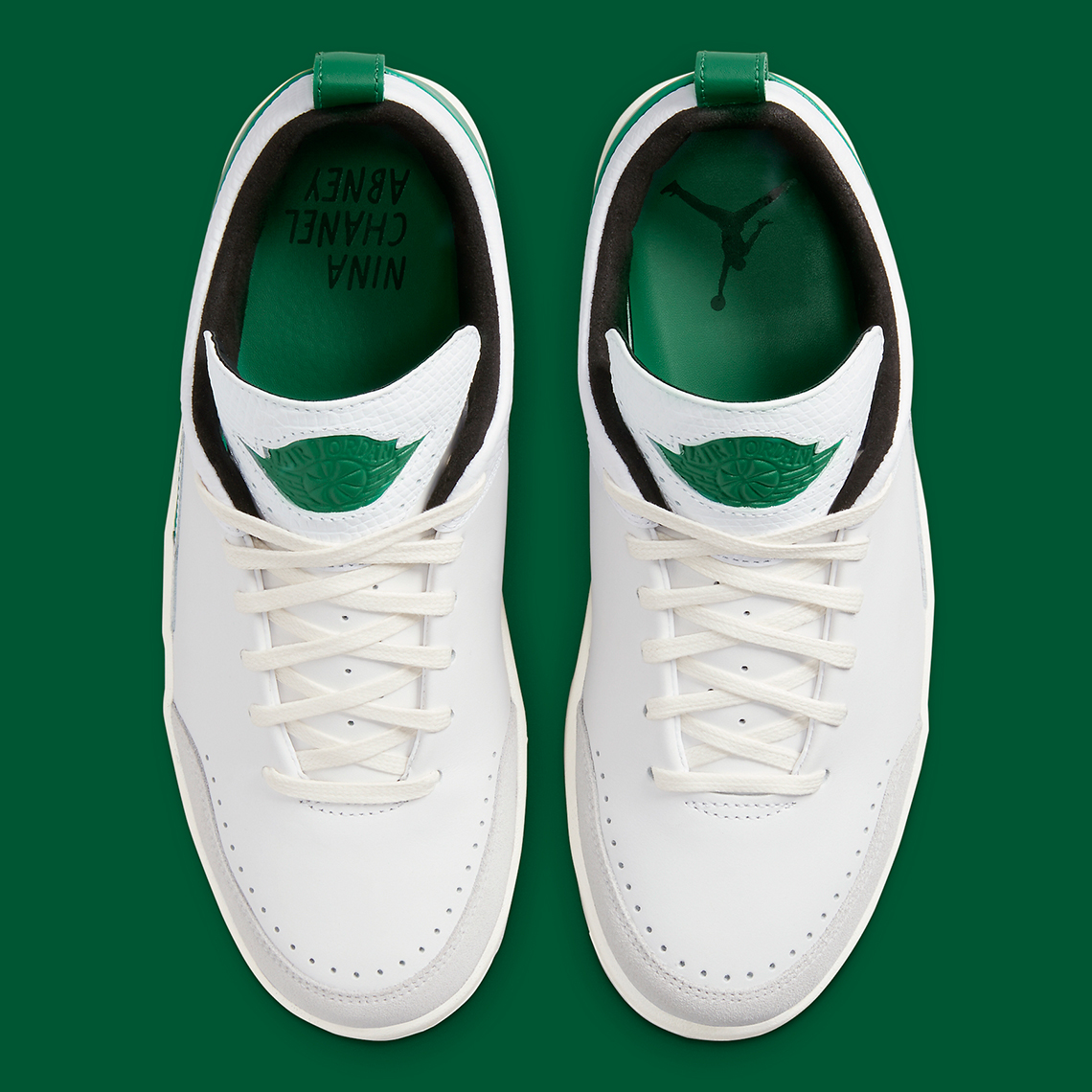 Nina Chanel Abney × Nike WMNS Air Jordan 2 Low For and Malachite