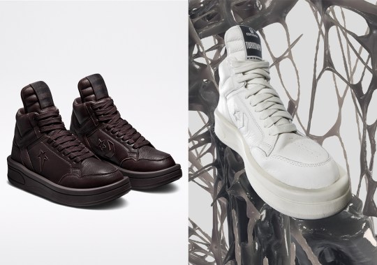 Rick Owens DRKSHDW And Converse Introduce The TURBOWPN