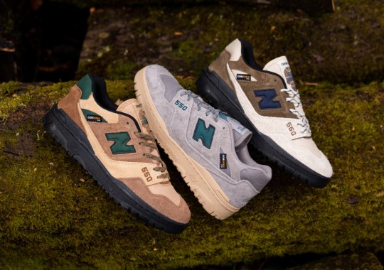 The Cordura-Covered size? x New Balance 550 Pack Releases On April 7th