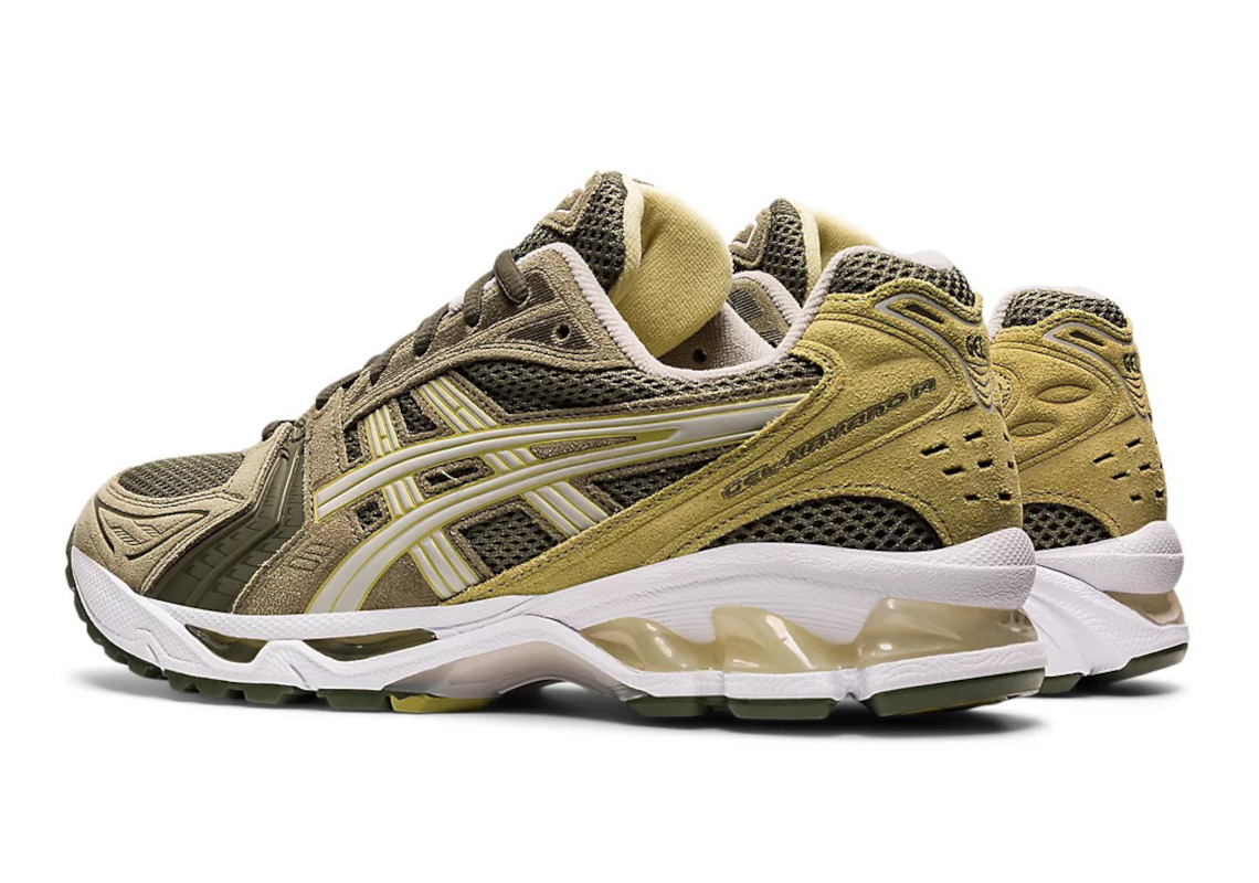 asics mantle green