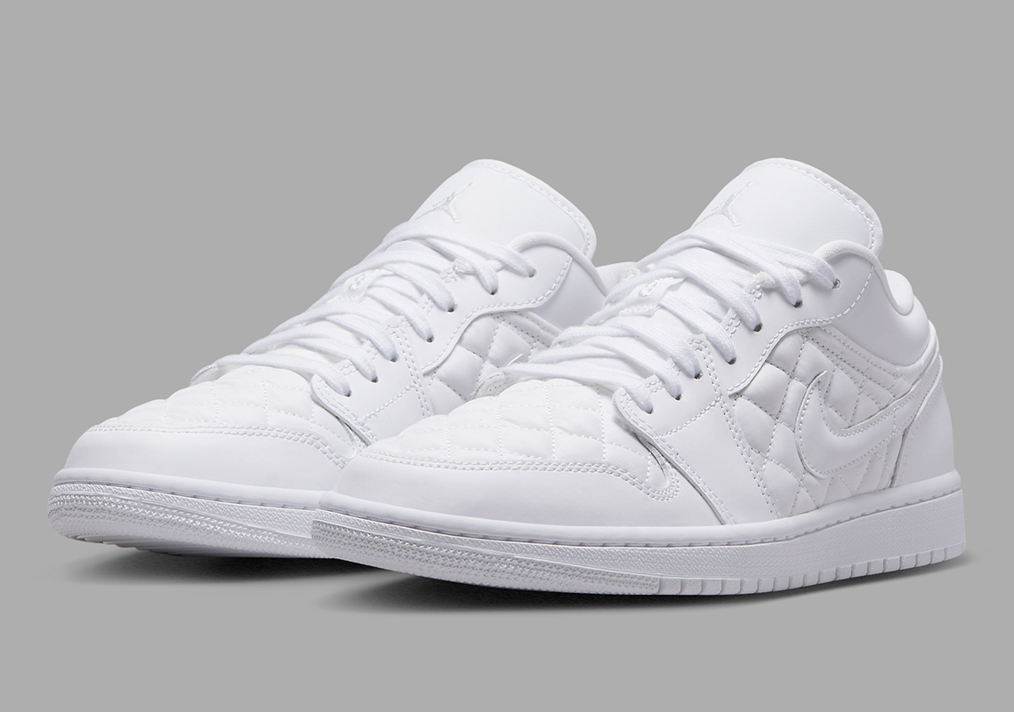 Air Jordan 1 Low Quilted White DB6480-100 GN6741