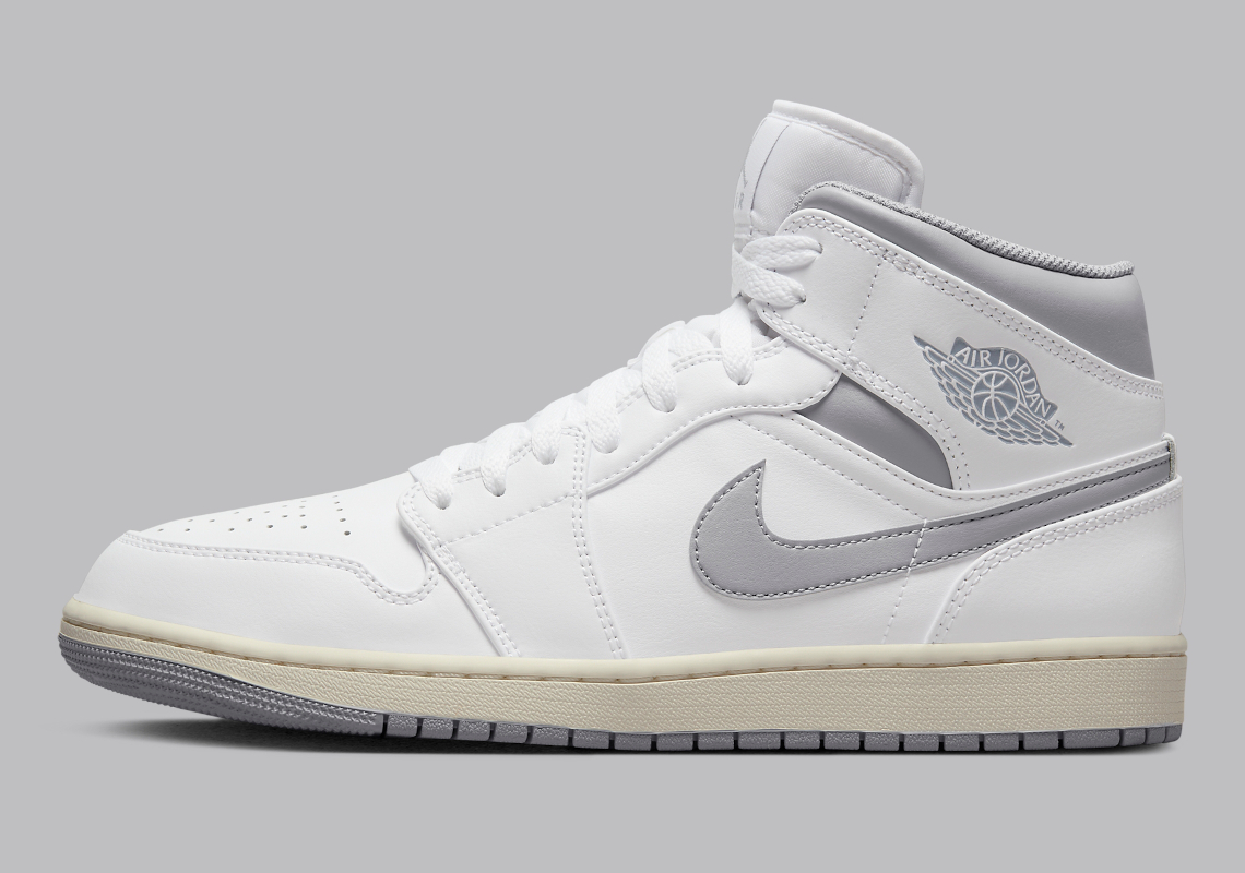 The Air Jordan 1 Mid Does Its Best “Neutral Grey” Impersonation