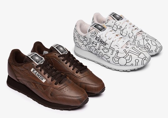 Eames Office And Reebok Cast The Classic Leather For Second Collaborative Collection