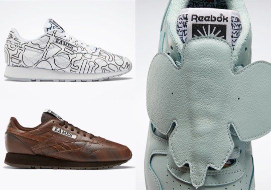 Reebok Continues To Celebrate Iconic Eames Designs With Upcoming Classic Leather Pack