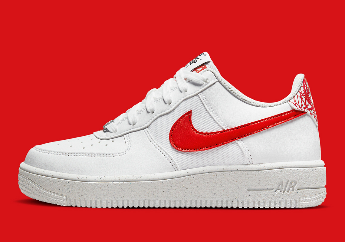 Nike Air Force 1 White Red DM1086-101 | SneakerNews.com