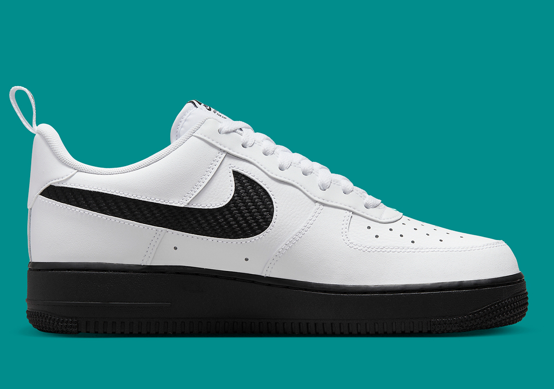 nike air force 1 black and teal