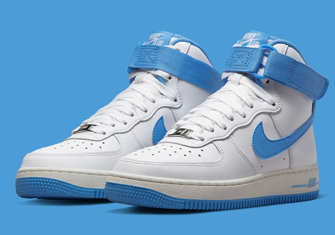 Blue Air Force 1 Shoes.