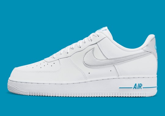 Nike Gets The Air Force 1 Low Ready For Summer In “White/Laser Blue”