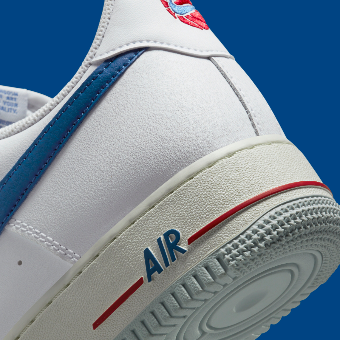 The Nike Air Force 1 Low is getting patriotic with red, white, blue, and a  touch of gold. For a detailed look at t…