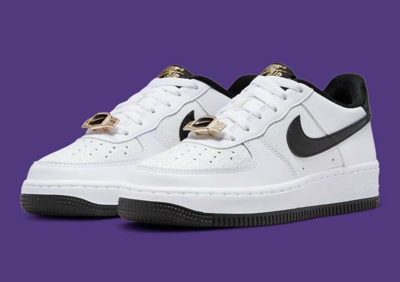 Air Force 1 World Champ Black Purple On Foot Sneaker Review