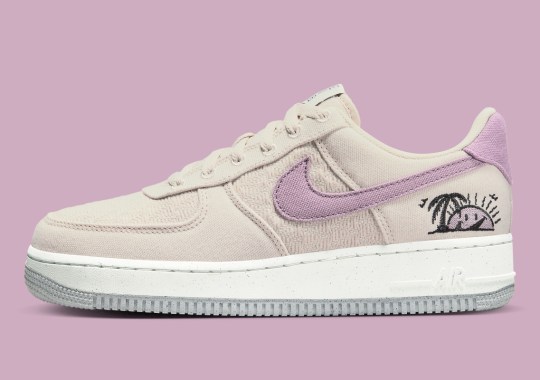 The Latest Nike Air Force 1 “Sun Club” Dons Purple Swooshes