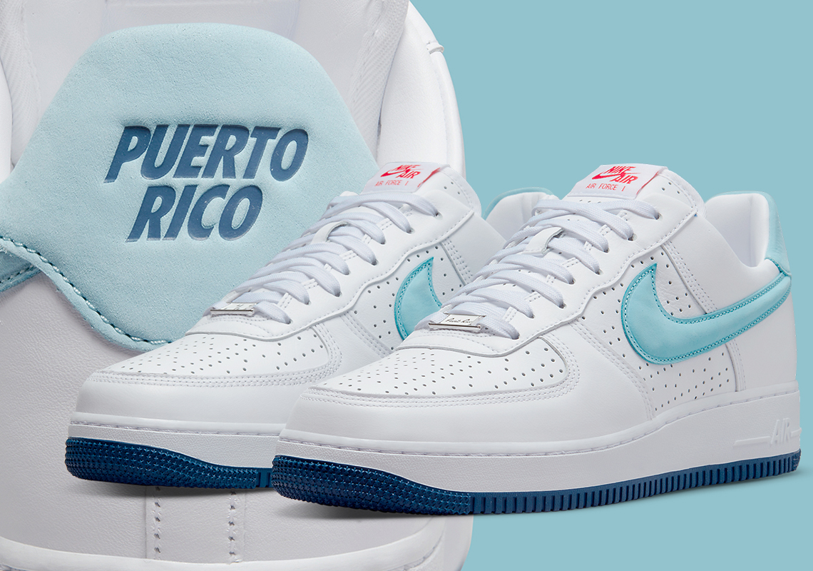 Nike Air Force 1 Puerto Rico 2022 DQ9200-100 Release Info