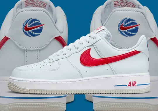 This Nike Air Force 1 Celebrates The Game Of Basketball With USA Colors