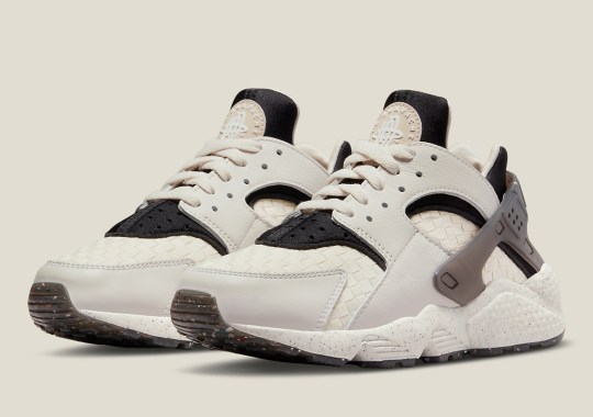 Woven Panels Outfit The Latest Iteration Of The Nike Air Huarache Next Nature