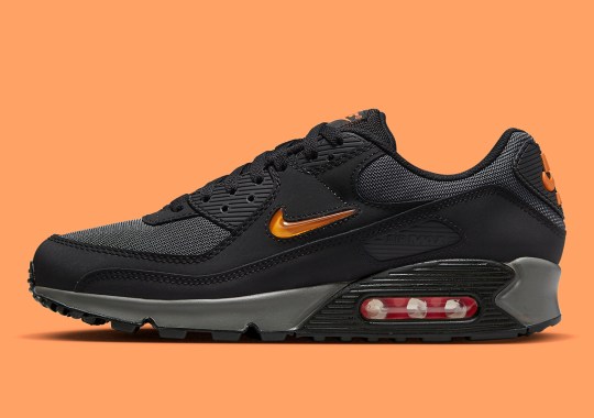 Jewel Swooshes Dress This Halloween-Appropriate Nike Air Max 90