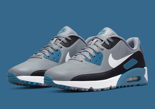 The Nike Air Max 90 Golf Hits The Green In “Particle Grey” And “Marina”