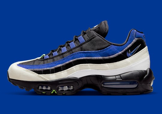 This Blue-Accented Nike Air Max 95 Makes Reference To The Shoe's Debut Year