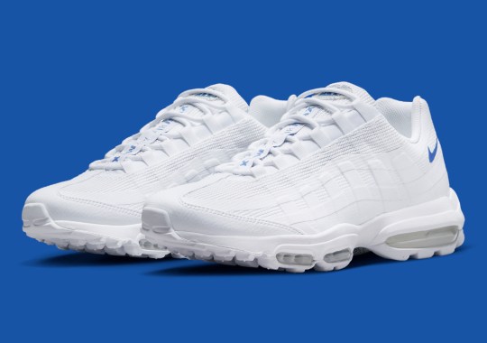 “Royal” Accents Land On The waffle Nike Air Max 95 Ultra