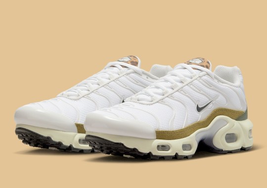 This Nike Air Max Plus Combines Corduroy, Leather, And Even Leopard Print