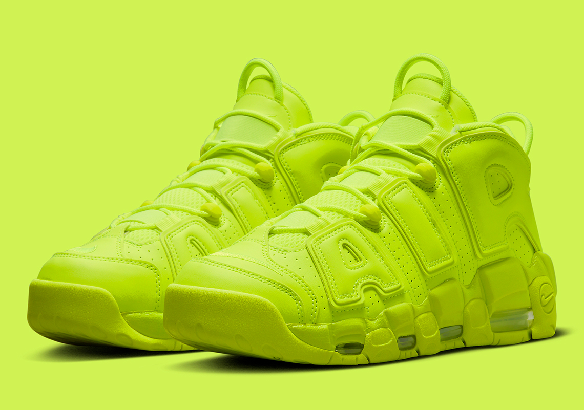 The Nike Air More Uptempo Prepares A Full Volt Colorway
