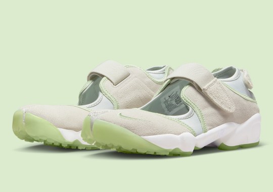This Upcoming Nike Air Rift Swaps Out Its Mesh For Suede