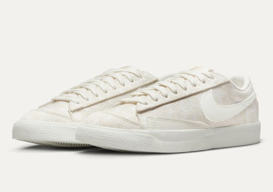 Nike Covers The Blazer Low With Ornate, Decorative Stitching