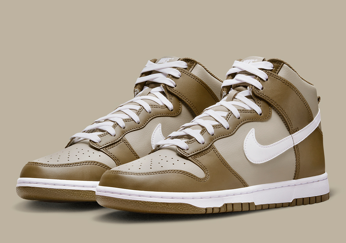 Official Images Of The Nike Dunk High "Mocha"