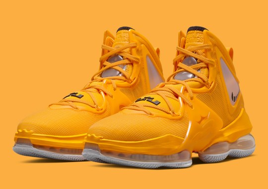 Official Images Of The event Nike LeBron 19 “Hard Hat”
