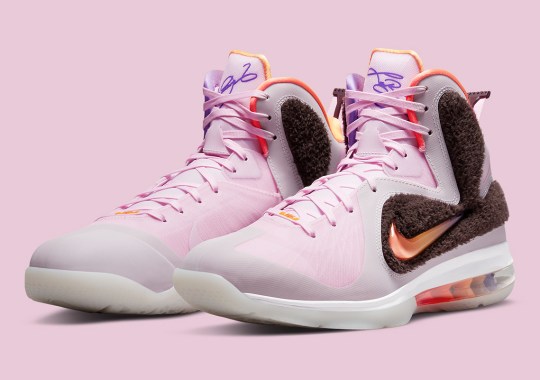 Official Images Of The Nike LeBron 9 “Regal Pink”