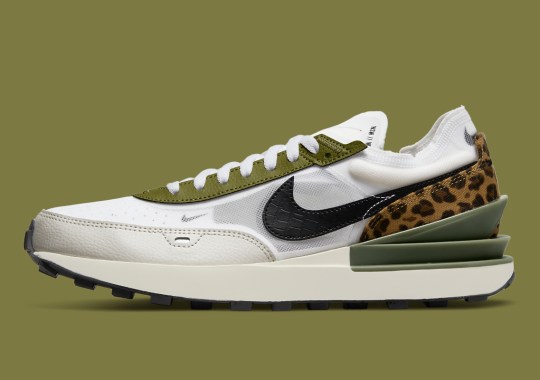 Another Safari-Inspired Makeover Lands On The Nike Waffle One