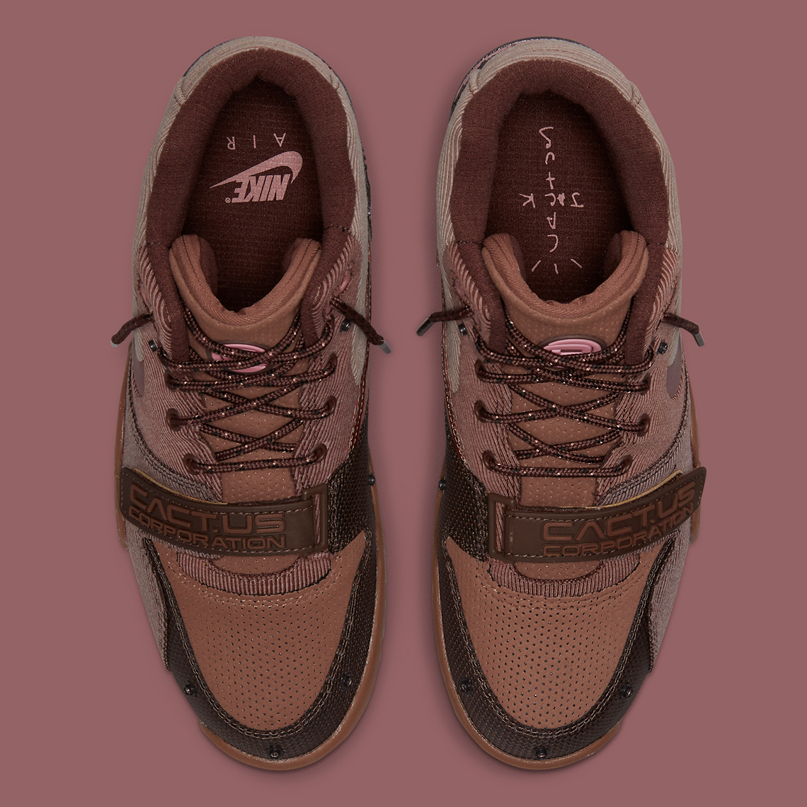 Travis Scott x Nike Air Trainer 1 Light Chocolate DR7515-200 Release Date |  SneakerNews.com